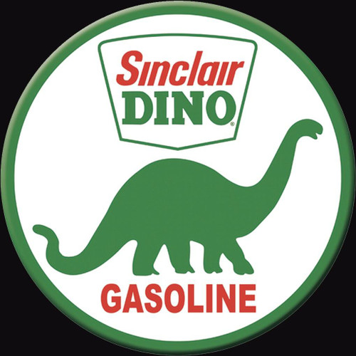 desperate enterprises Magnet: Sinclair Dino Round