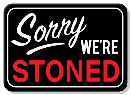 desperate enterprises Magnet: Sorry We're Stoned