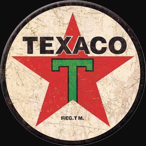 desperate enterprises Magnet: Texaco '36 Logo Round