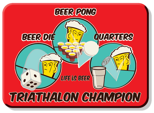 desperate enterprises MAGNET: Triathalon Champ