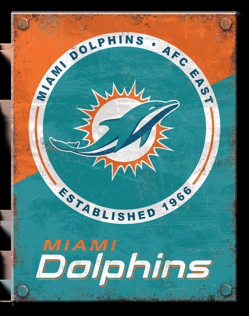 desperate enterprises Miami Dolphins Two Tone