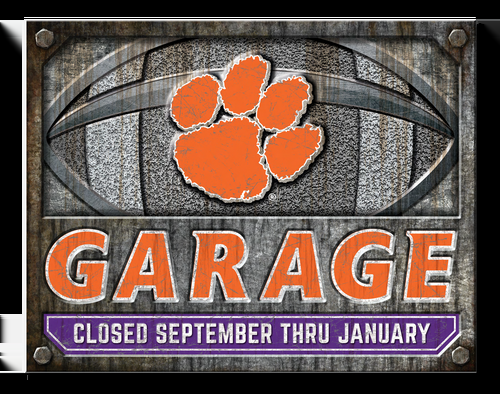 desperate enterprises NCAA CLEMSON Garage