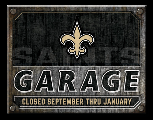 desperate enterprises New Orleans Saints Garage