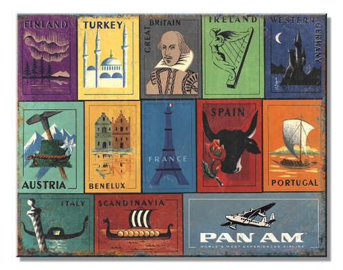 desperate enterprises Pan Am Euro Stamps