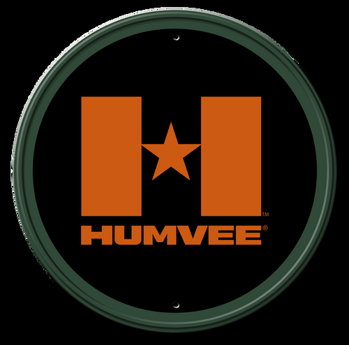 desperate enterprises Round - HUMVEE Flag