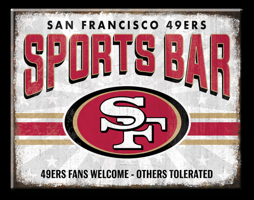 desperate enterprises San Francisco 49ers Bar