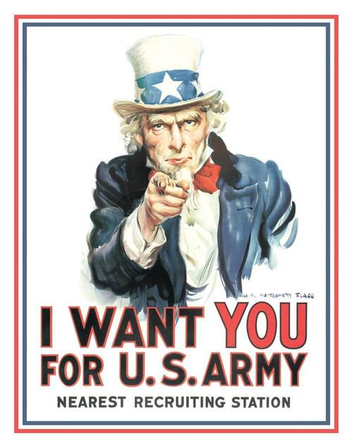 desperate enterprises Uncle Sam I Want You
