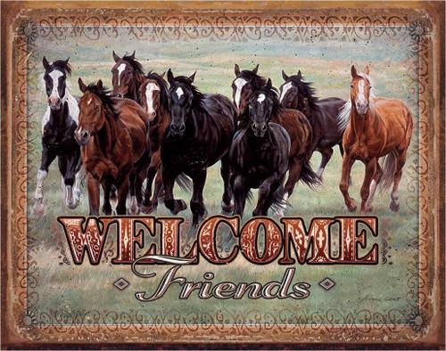 desperate enterprises Welcome Friends - Horses