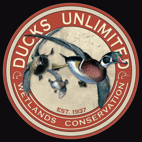 desperate enterprises Ducks Unlimited Round **NEW ALUMINUM STYLE**