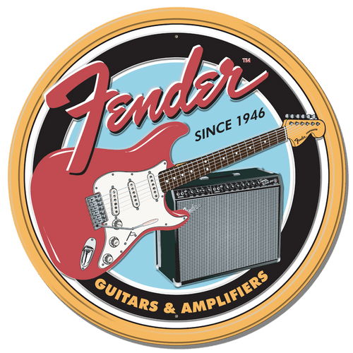 desperate enterprises Fender G&A **FULLY EMBOSSED STEEL**