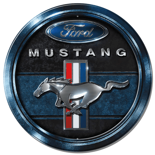 desperate enterprises Ford Mustang Blue**FULLY EMBOSSED STEEL**