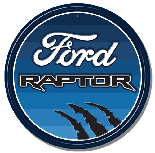 desperate enterprises Ford - Raptor round **FULLY EMBOSSED STEEL**