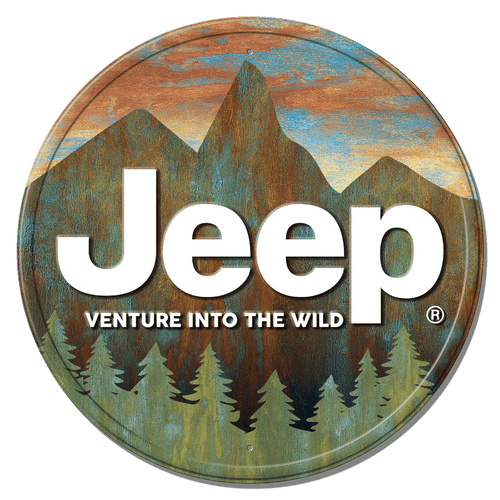 desperate enterprises Jeep Venture **FULLY EMBOSSED STEEL**