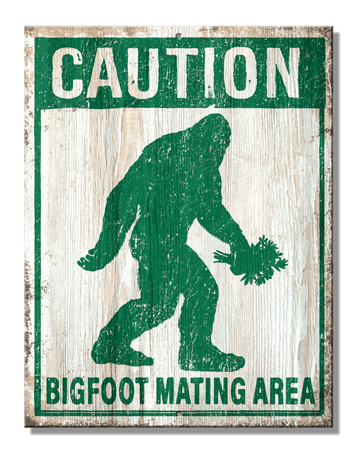 desperate enterprises SH - Bigfoot Mating 8.25" x 10.75"