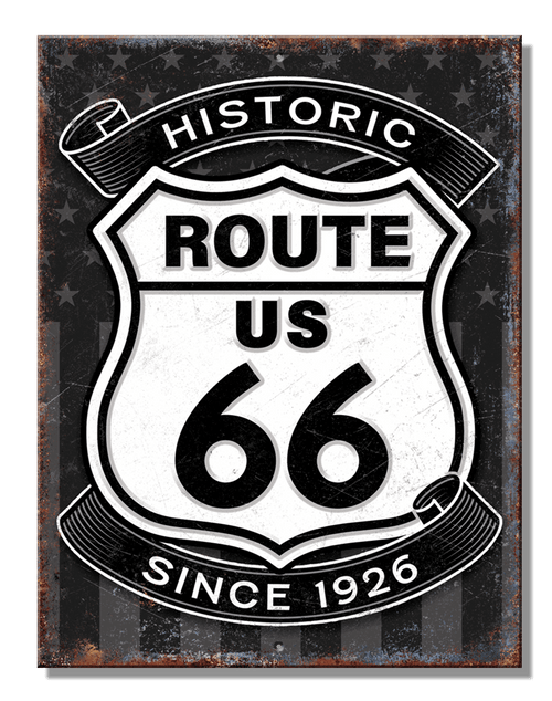 desperate enterprises SH - Route 66 since 1926 8.25" x 10.75"