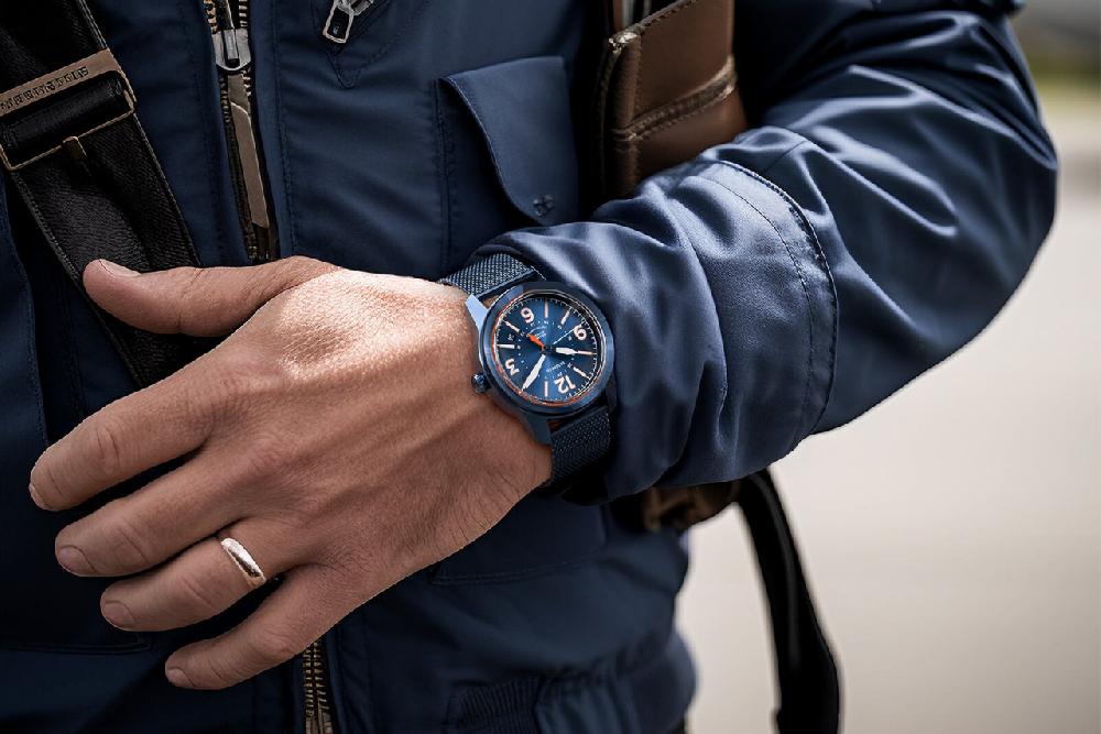 Detomaso AVIATORE AUTOMATIC GMT BLUE ORANGE