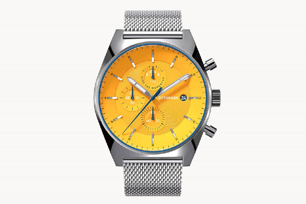 Detomaso D10 CHRONOGRAPH GIALLO