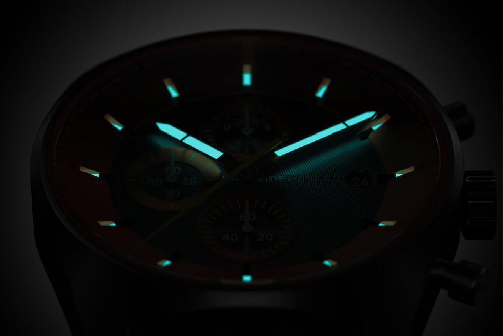 Detomaso D10 CHRONOGRAPH GRAY ORANGE