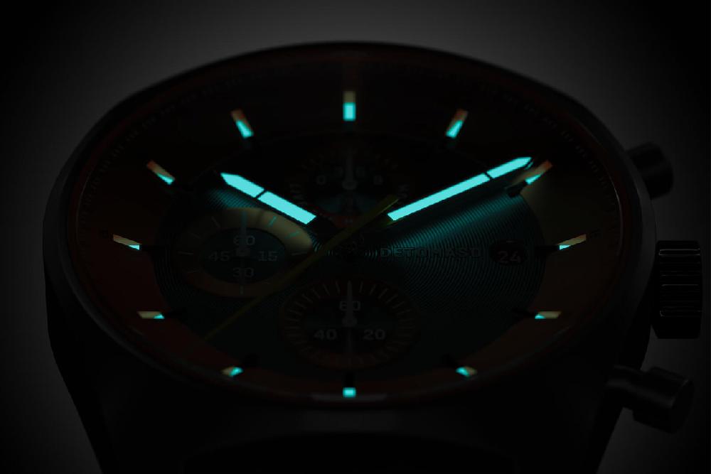 Detomaso D10 CHRONOGRAPH GRAY ORANGE