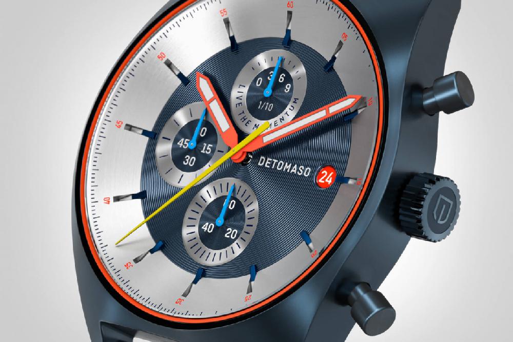 detomaso D10 CHRONOGRAPH LIMITED EDITION BLUE