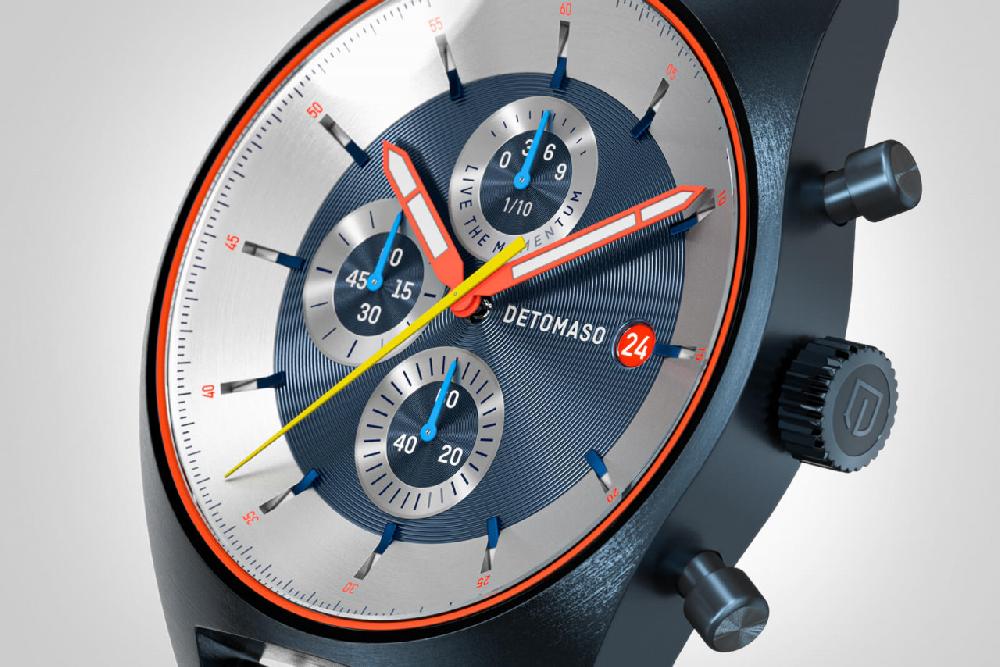Detomaso D10 CHRONOGRAPH LIMITED EDITION BLUE