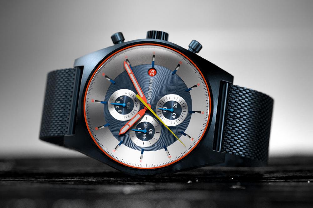 detomaso D10 CHRONOGRAPH LIMITED EDITION BLUE