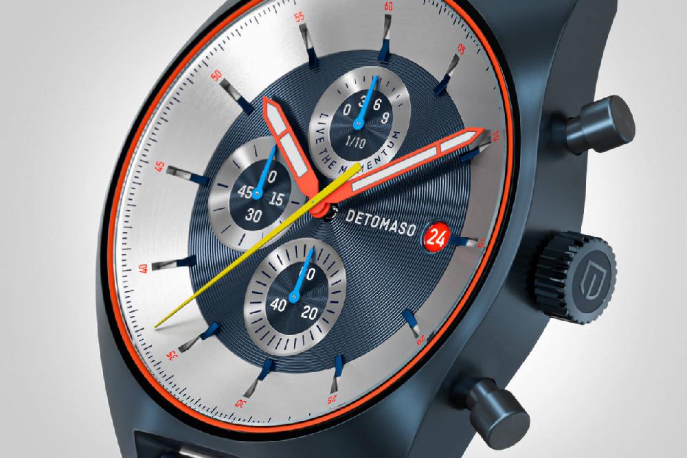 Detomaso D10 CHRONOGRAPH LIMITED EDITION BLUE