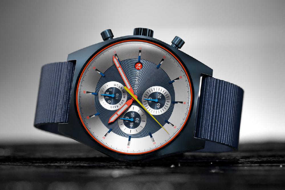 detomaso D10 CHRONOGRAPH LIMITED EDITION BLUE