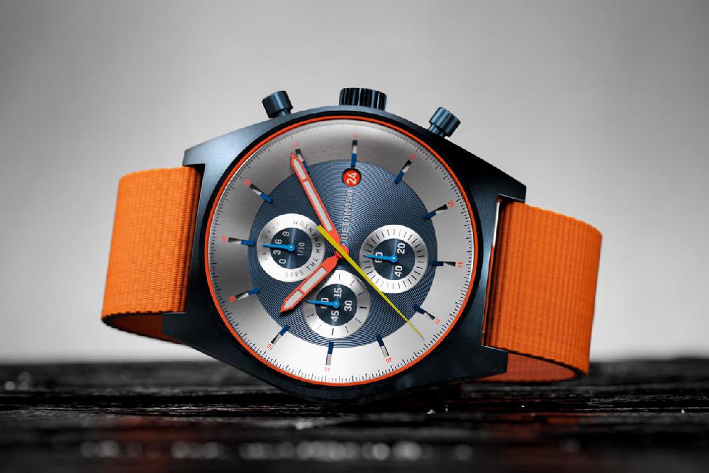 detomaso D10 CHRONOGRAPH LIMITED EDITION BLUE