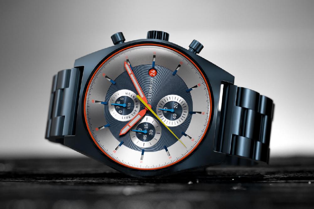 detomaso D10 CHRONOGRAPH LIMITED EDITION BLUE