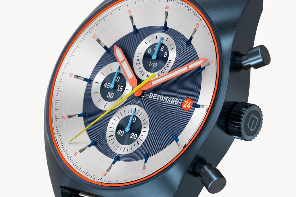 Detomaso D10 CHRONOGRAPH LIMITED EDITION BLUE