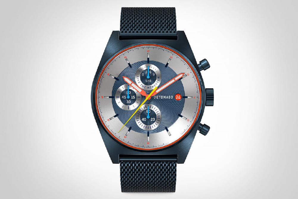 Detomaso D10 CHRONOGRAPH LIMITED EDITION BLUE