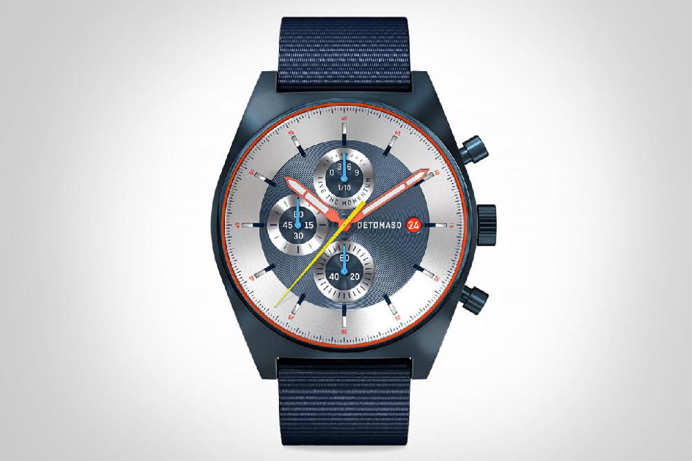 Detomaso D10 CHRONOGRAPH LIMITED EDITION BLUE