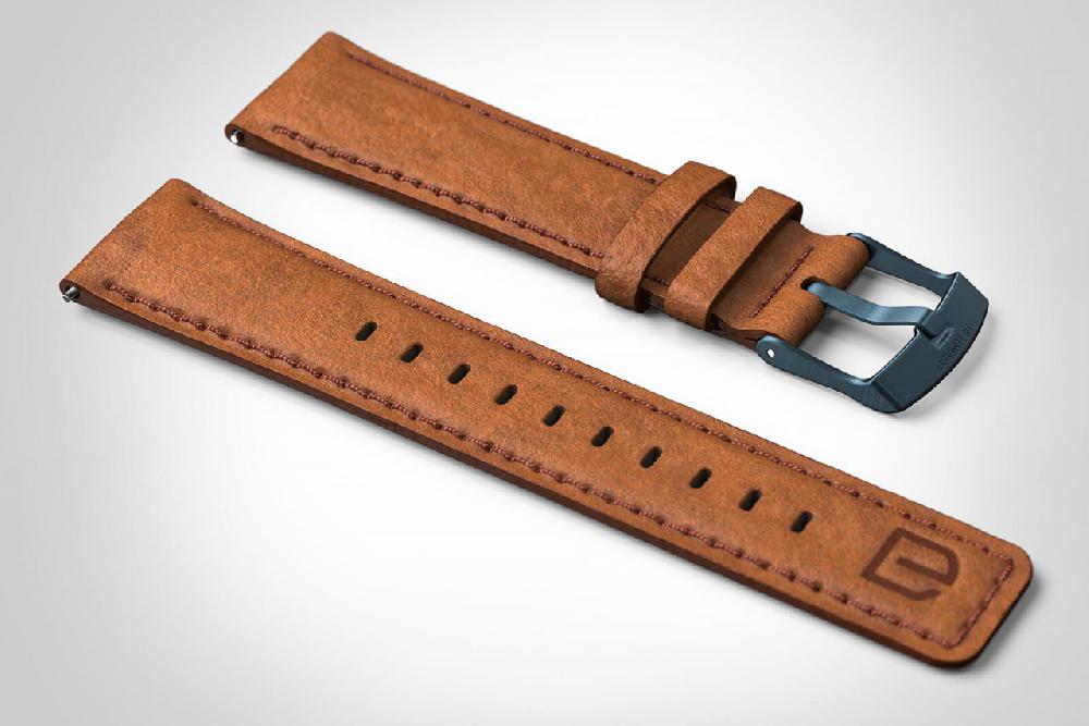 Detomaso LEATHER STRAP BROWN CLASSIC