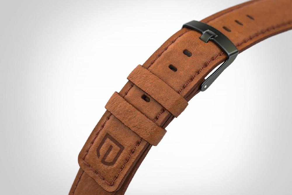 Detomaso LEATHER STRAP BROWN CLASSIC