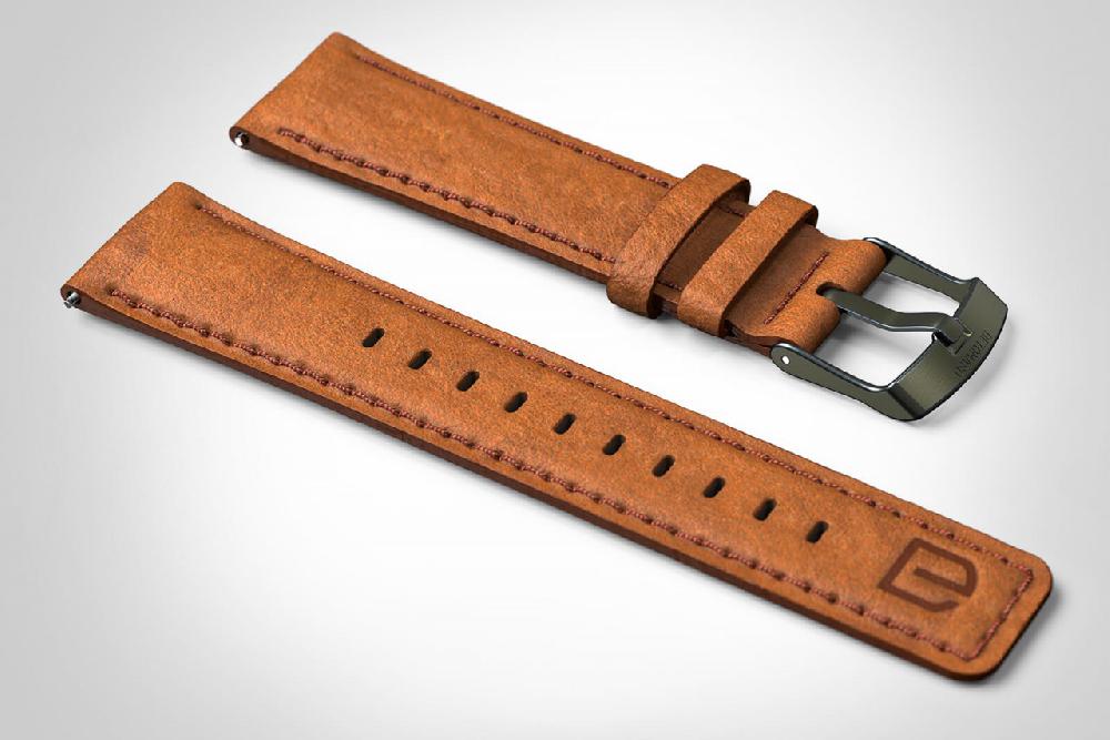 Detomaso LEATHER STRAP BROWN CLASSIC