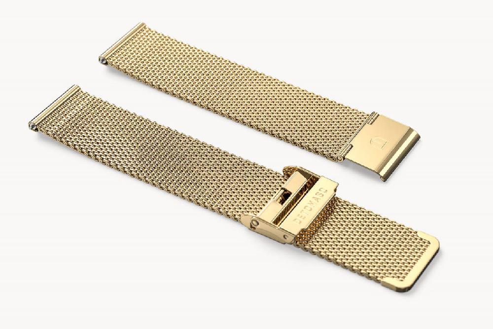 Detomaso MILANESE STRAP GOLD POLISHED