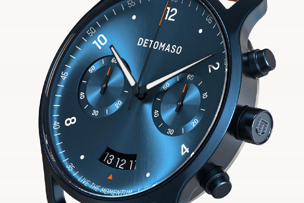 Detomaso SORPASSO CHRONOGRAPH DARK BLUE