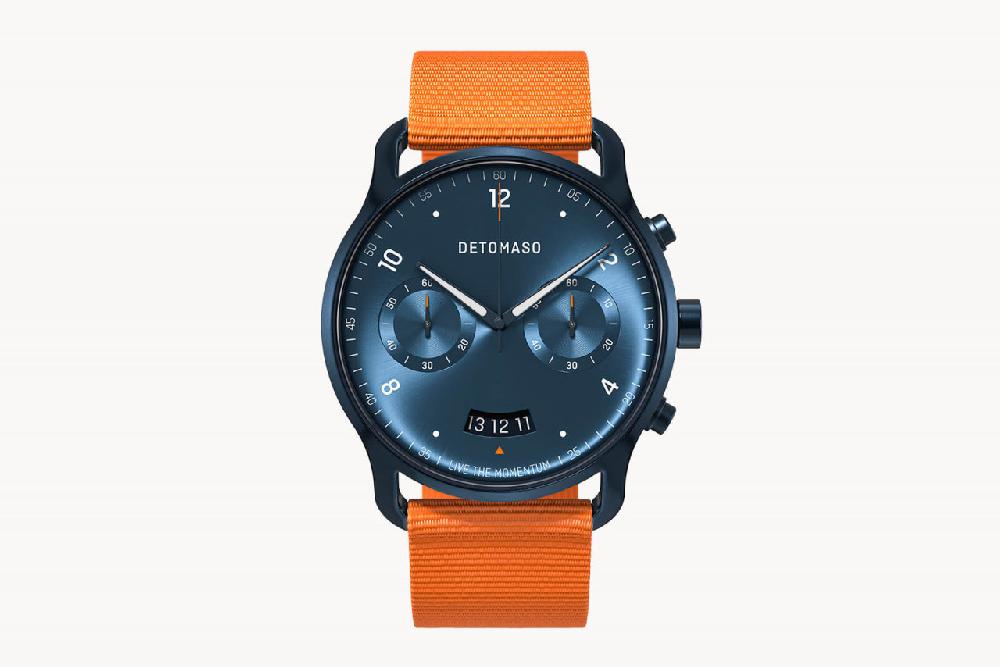 detomaso SORPASSO CHRONOGRAPH DARK BLUE