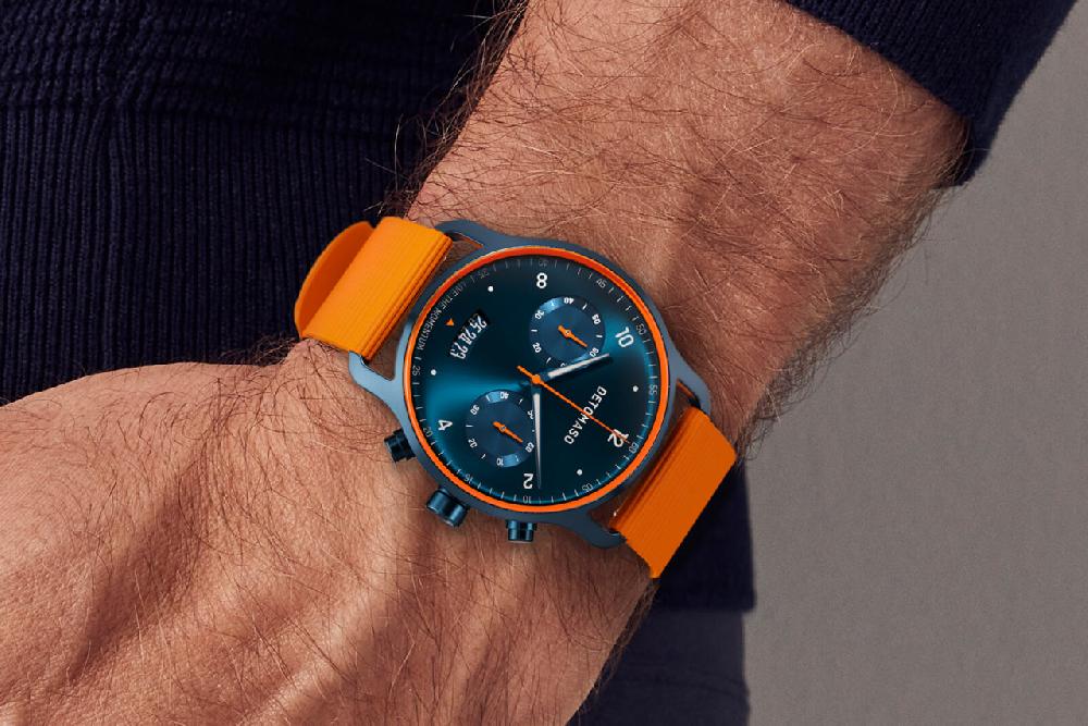 Detomaso SORPASSO CHRONOGRAPH VELOCITÀ BLUE ORANGE