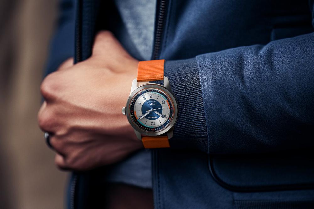 Detomaso URBAN EXPLORER AUTOMATIC GMT SILVER BLUE