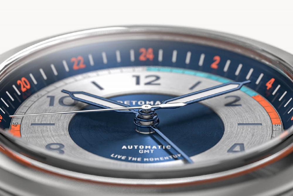 Detomaso URBAN EXPLORER AUTOMATIC GMT SILVER BLUE