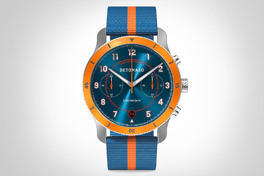 Detomaso VENTURE CHRONOGRAPH BLUE ORANGE