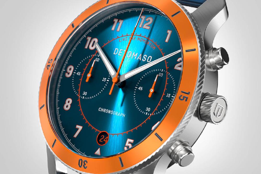 Detomaso VENTURE CHRONOGRAPH BLUE ORANGE