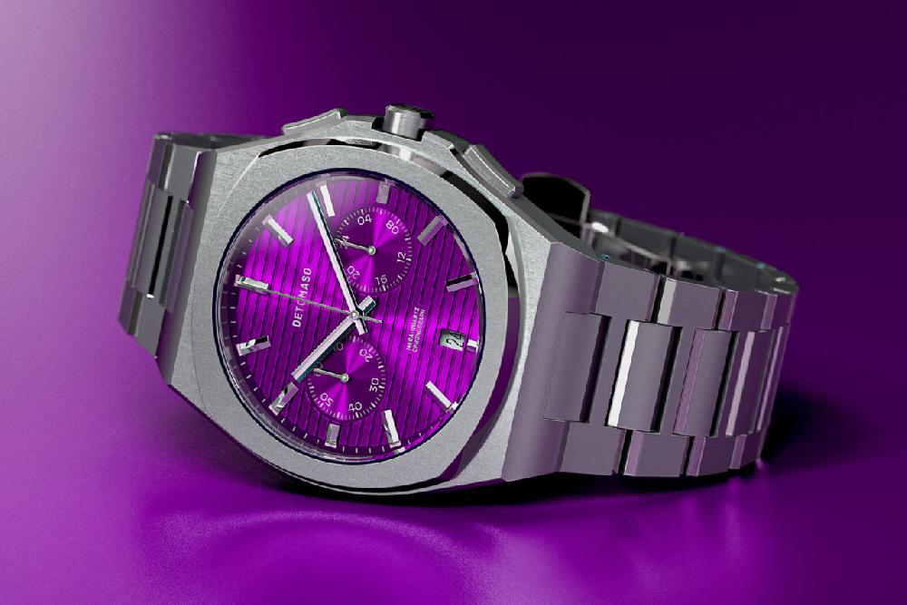 detomaso VOLTRE CHRONO PURPLE