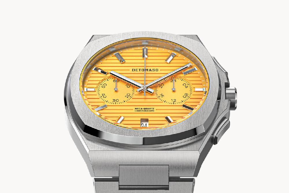 Detomaso VOLTRE CHRONOGRAPH FIRST EDITION GIALLO
