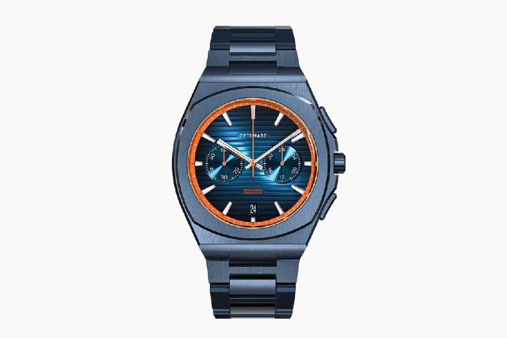 Detomaso VOLTRE CHRONOGRAPH FIRST EDITION BLUE ORANGE