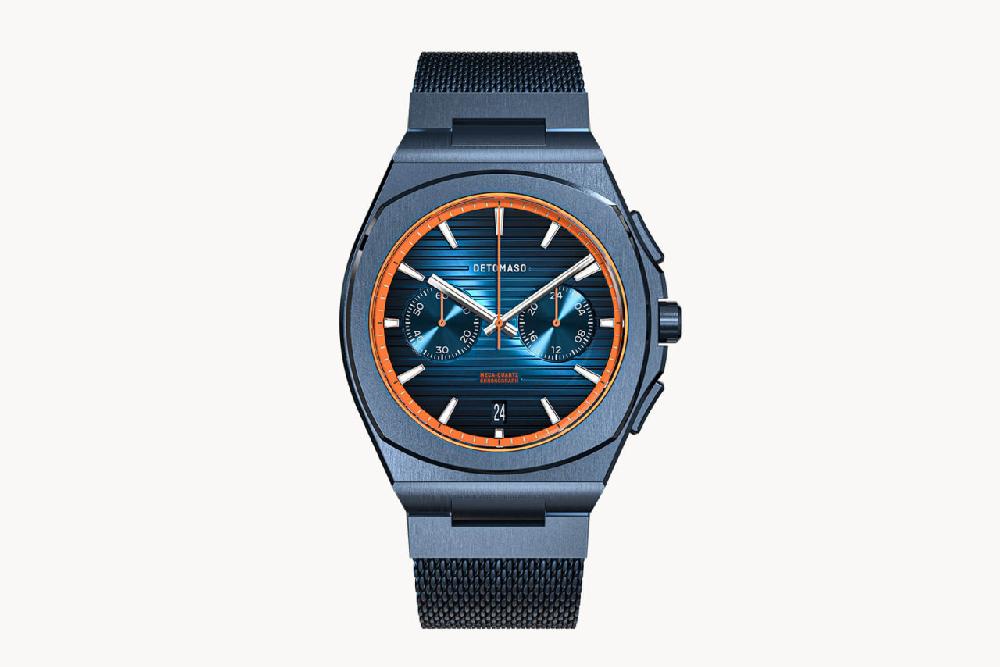 Detomaso VOLTRE CHRONOGRAPH FIRST EDITION BLUE ORANGE