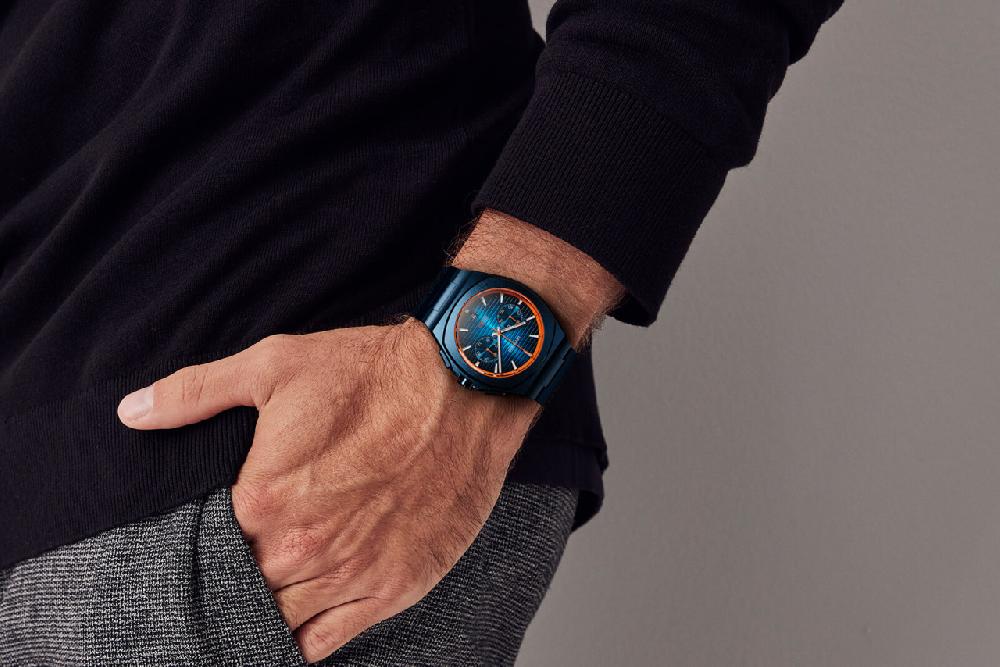 Detomaso VOLTRE CHRONOGRAPH FIRST EDITION BLUE ORANGE