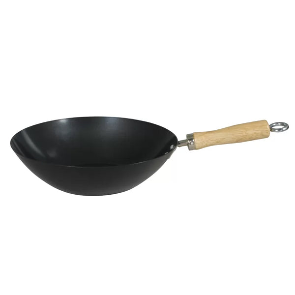 dexam 12"/30cm Standard Gauge Non-Stick Carbon Steel Wok